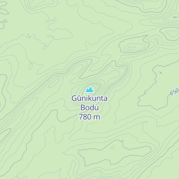 Map of Gūnikunta Bodu