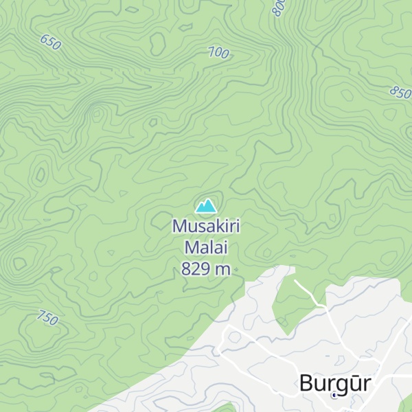 Map of Musakiri Malai