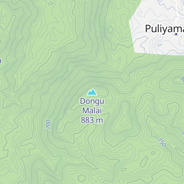 Map of Dongu Malai