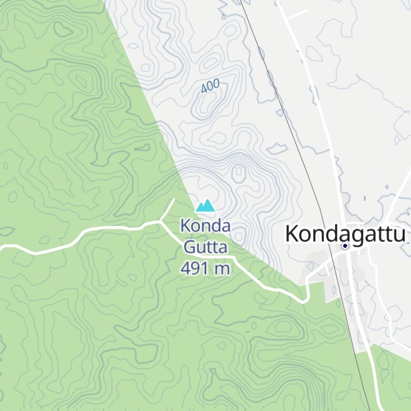 Map of Konda Gutta