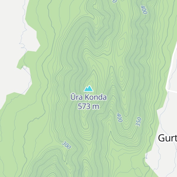 Map of Ūra Konda