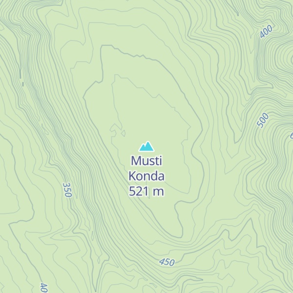 Map of Musti Konda