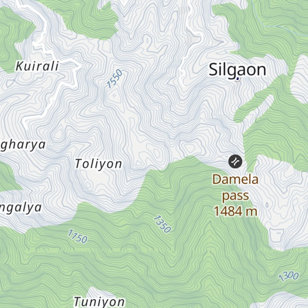 Map of Jāli Khānd
