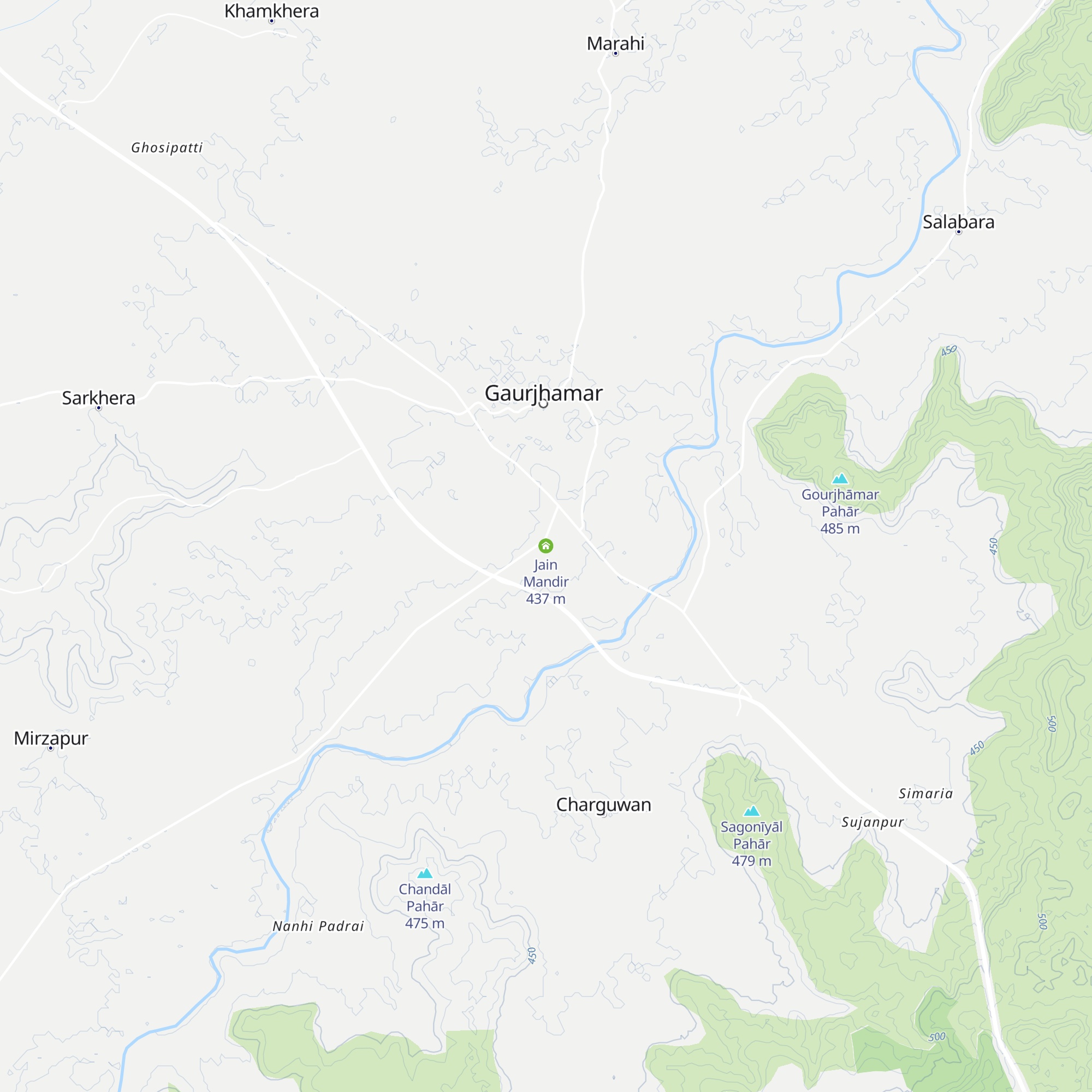 Jain Mandir map