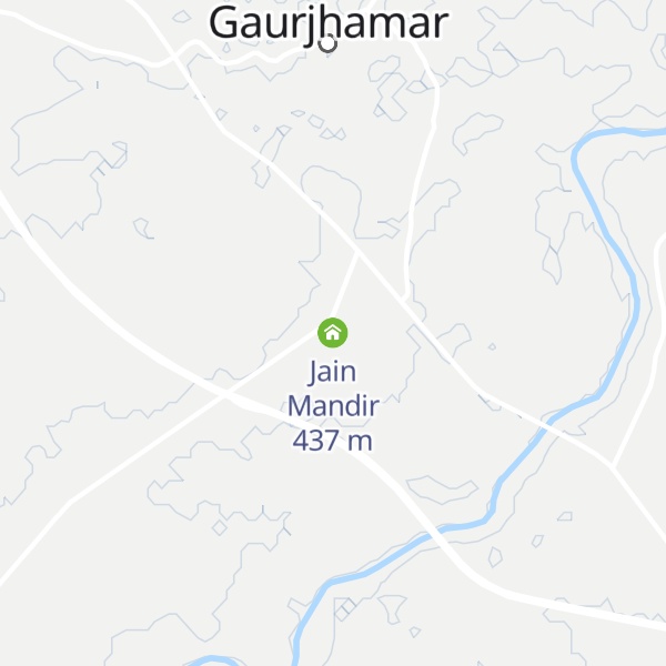 Map of Jain Mandir