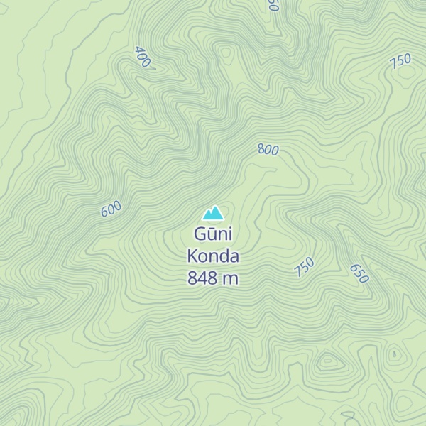 Map of Gūni Konda