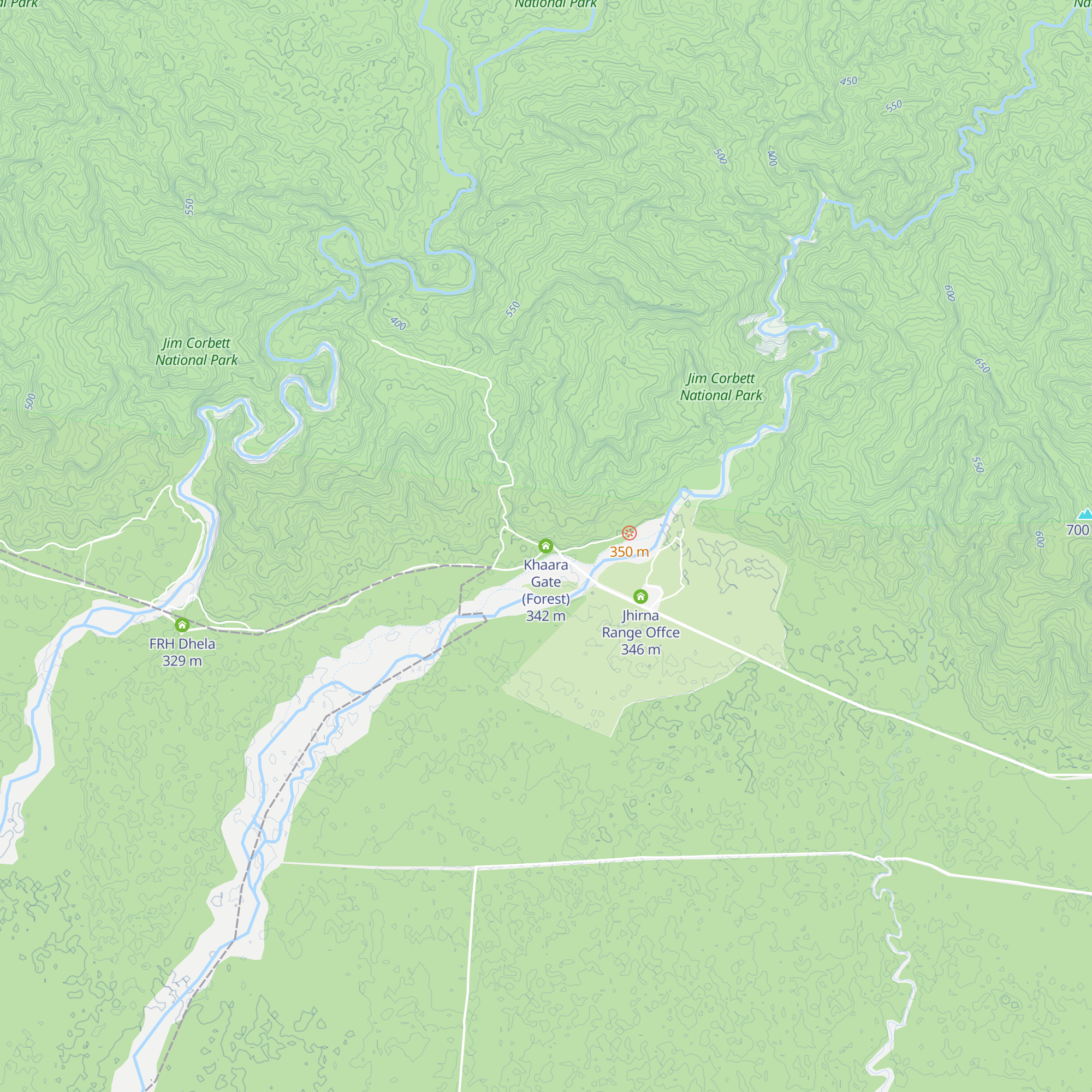 Khaara Gate (Forest) map