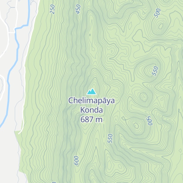 Map of Chelimapāya Konda
