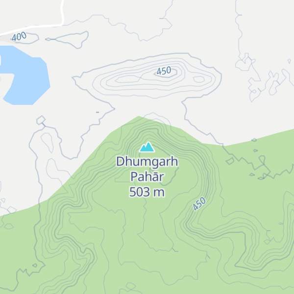 Map of Dhumgarh Pahār