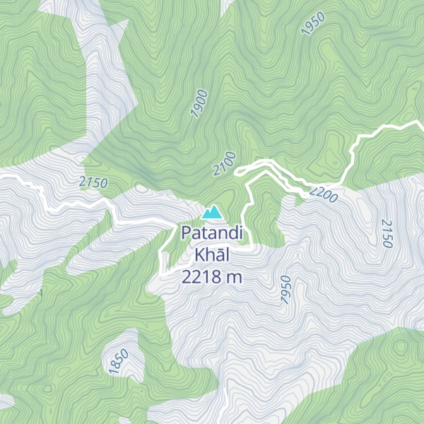 Map of Patandi Khāl