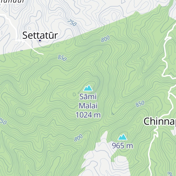 Map of Sāmi Malai