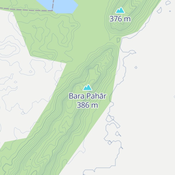 Map of Bara Pahār