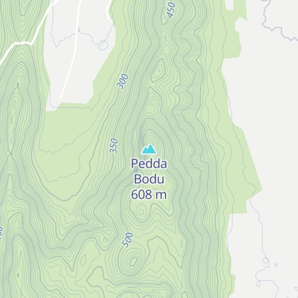 Map of Pedda Bodu