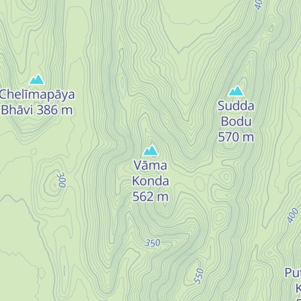 Map of Vāma Konda
