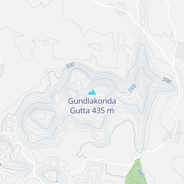 Map of Gundlakonda Gutta