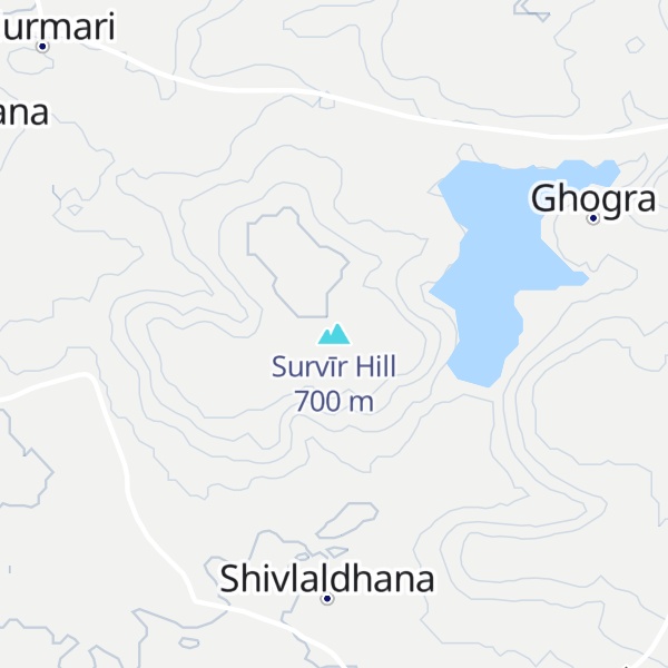Map of Survīr Hill