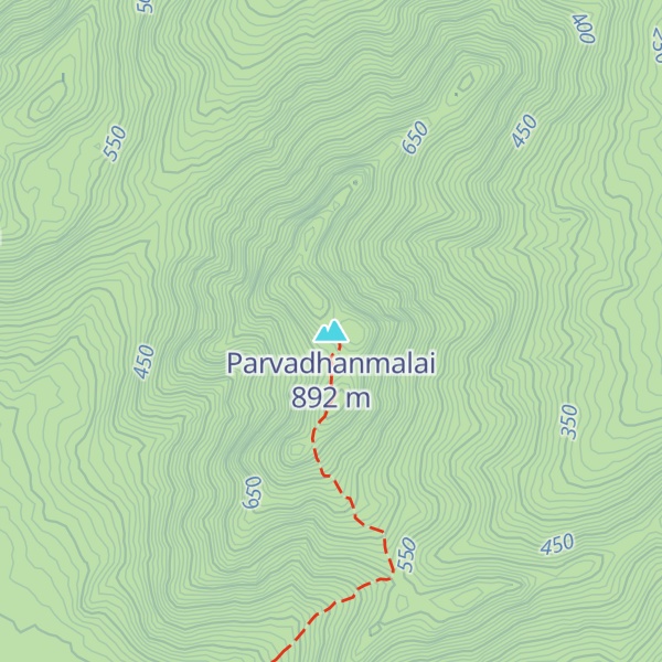 Map of Parvadhanmalai