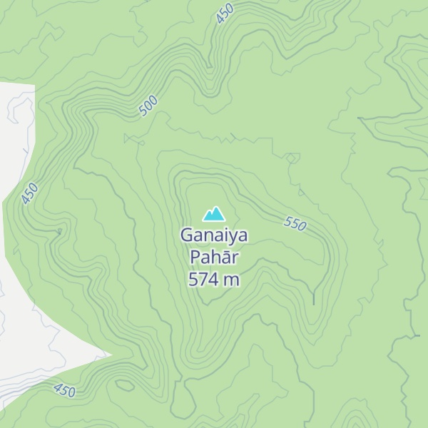 Map of Ganaiya Pahār