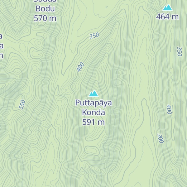 Map of Puttapāya Konda