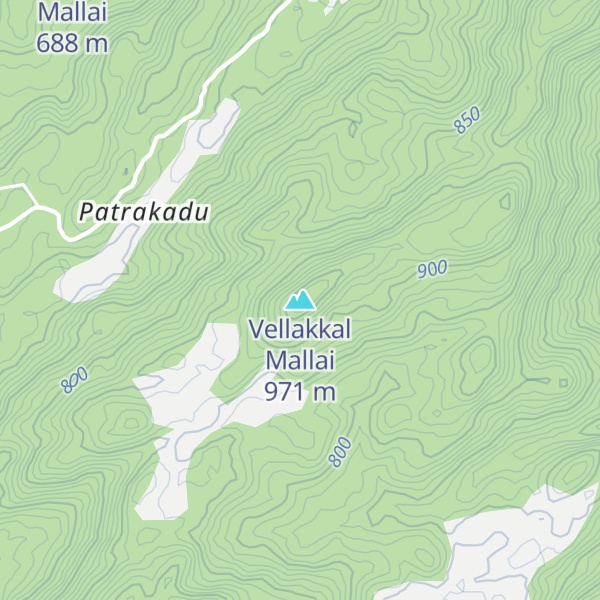 Map of Vellakkal Mallai