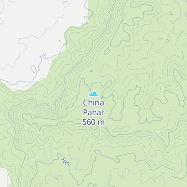 Map of Chiria Pahār