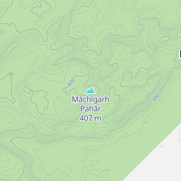Map of Māchīgarh Pahār