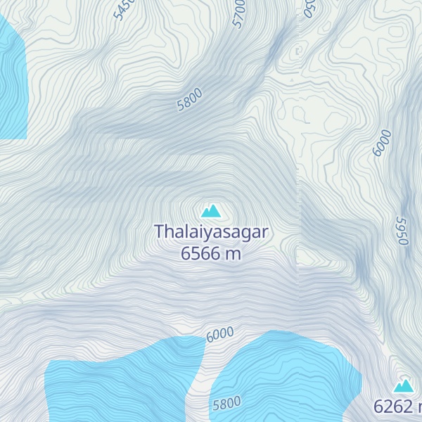 Map of Thalaiyasagar
