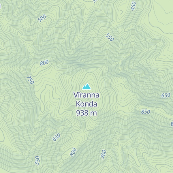 Map of Vīranna Konda
