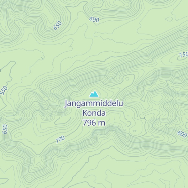 Map of Jangammiddelu Konda