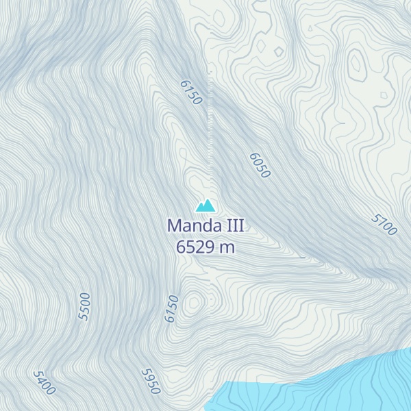 Map of Manda III