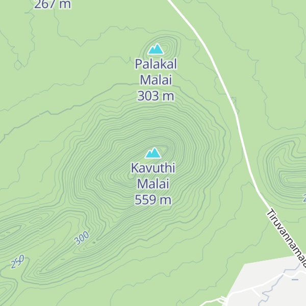Map of Kavuthi Malai