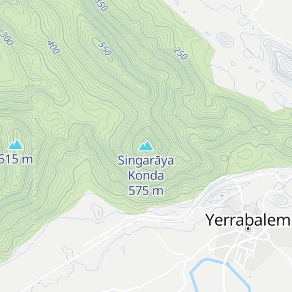 Map of Singarāya Konda