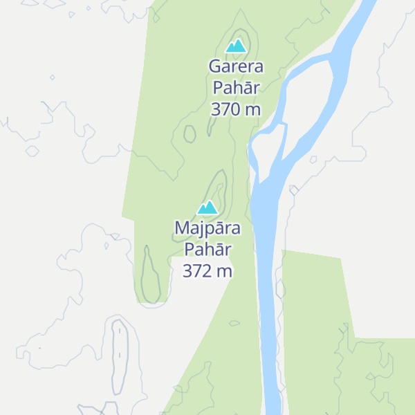 Map of Majpāra Pahār