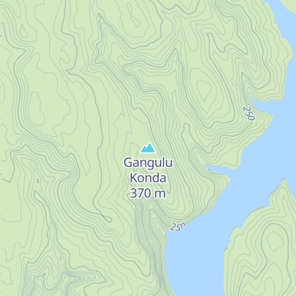 Map of Gangulu Konda