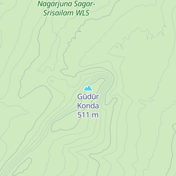 Map of Gūdūr Konda