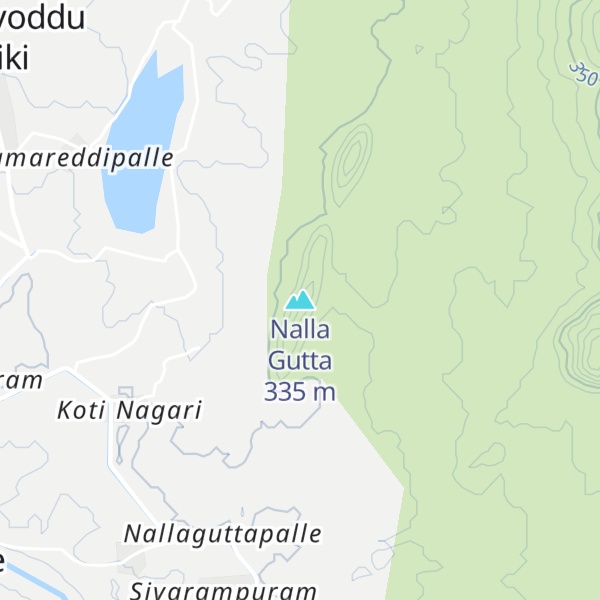 Map of Nalla Gutta