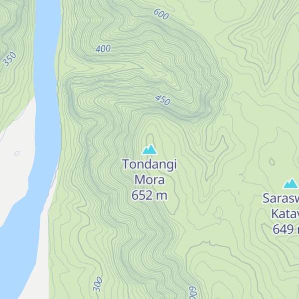 Map of Tondangi Mora