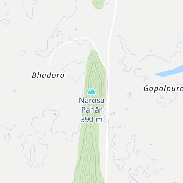 Map of Narosa Pahār