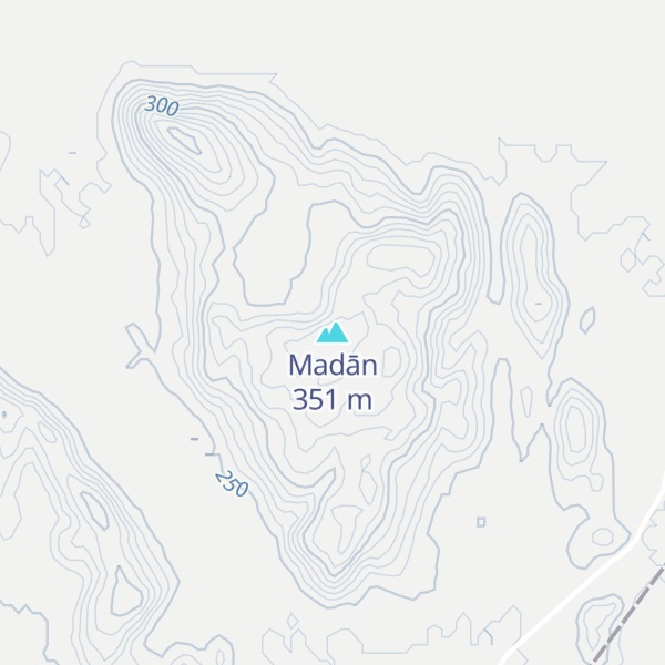 Map of Madān