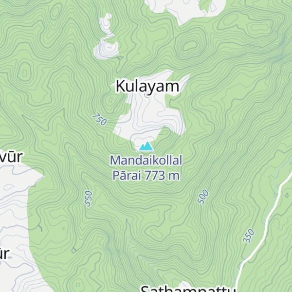 Map of Mandaikollal Pārai