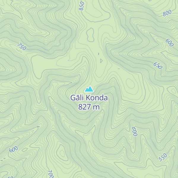 Map of Gāli Konda