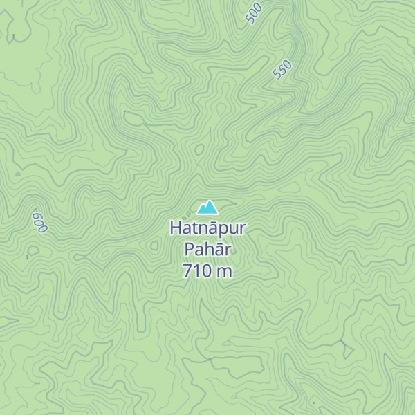 Map of Hatnāpur Pahār