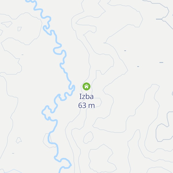 Map of Izba
