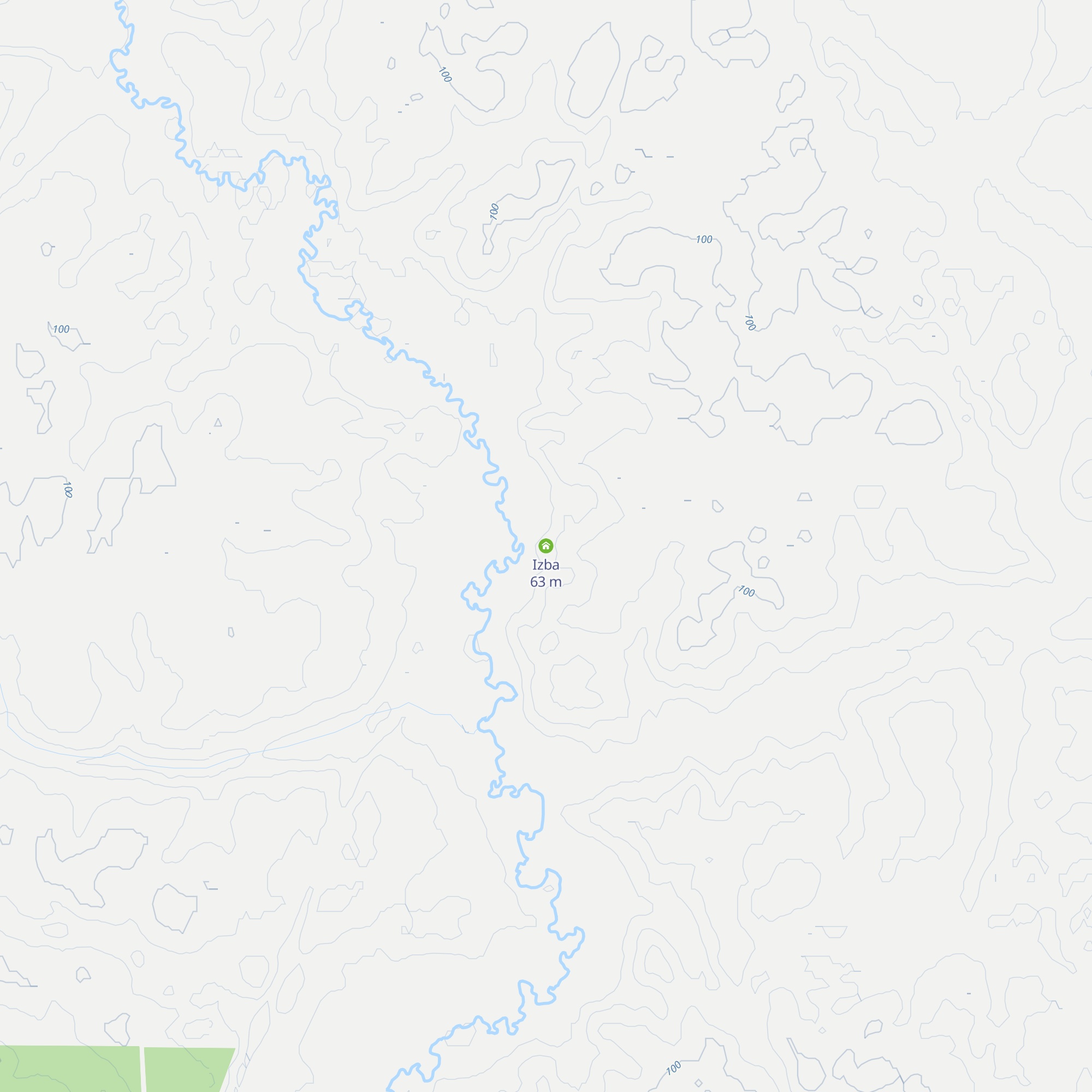 Izba map