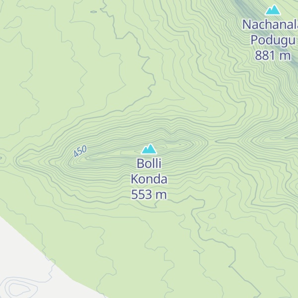Map of Bolli Konda