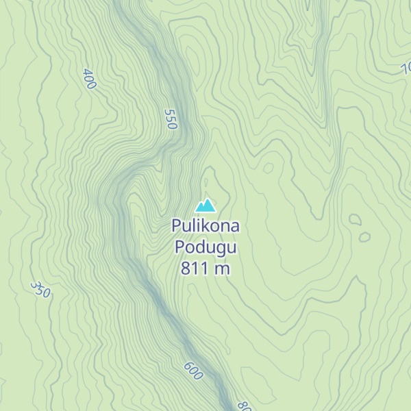 Map of Pulikona Podugu