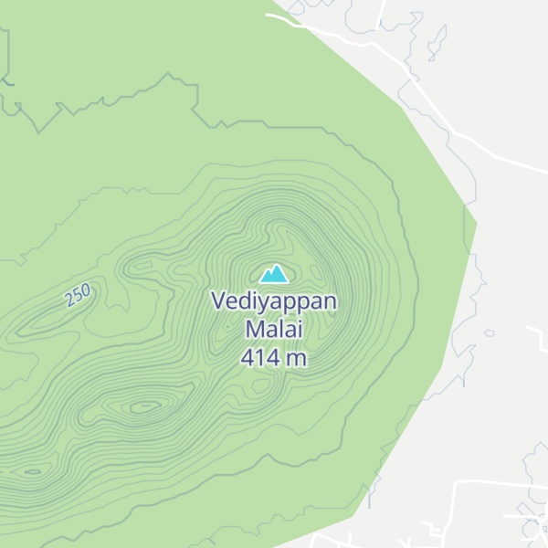 Map of Vediyappan Malai