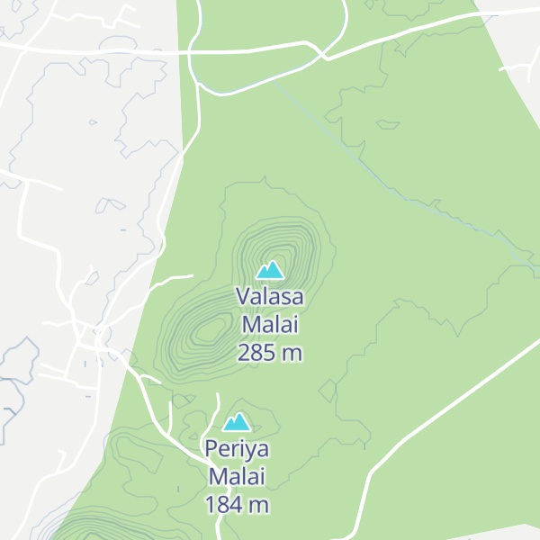 Map of Valasa Malai
