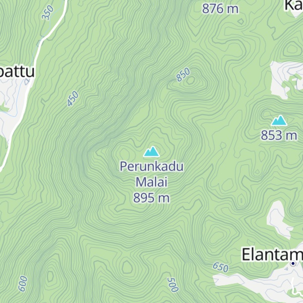 Map of Perunkadu Malai