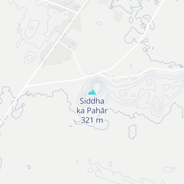 Map of Siddha ka Pahār
